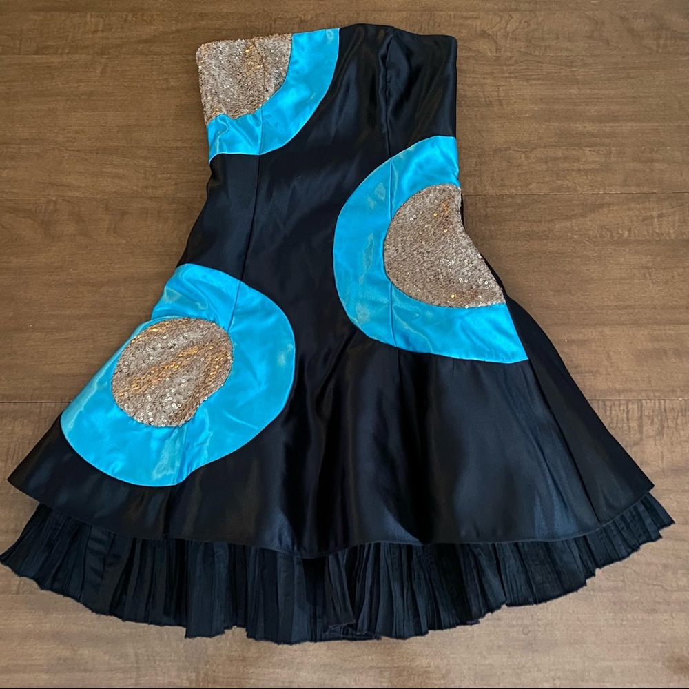 Jessica McClintock Strapless Dress